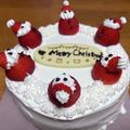 トリトリ733's cooksnap of when they made ☆18cmで☆クリスマスショートケーキ☆.