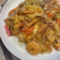 Satoruん's cooksnap of when they made パリッと♪モチッと！揚げやきそば★.