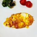 スーパーリンクス's cooksnap of when they made ふわとろ♡ベーコン玉子の醤油マヨソテー.