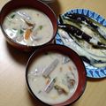よちりん's cooksnap of when they made 豚肉で粕汁.