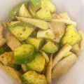 mipunya's cooksnap of when they made アボカドとエリンギのホットサラダ.
