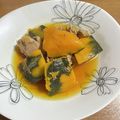 chi−ちゃん's cooksnap of when they made 炊飯器でカボチャの煮物…作っちゃった♡.
