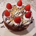 ハチワレねこ's cooksnap of when they made クリスマスも～チョコレートシフォンケーキ.