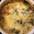 米の華's cooksnap of when they made グルテンフリー鱈とブロッコリーのグラタン.