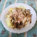 スタイリッシュママ's cooksnap of when they made ヘルシー♡簡単すぎる♡白菜と舞茸の蒸し煮.