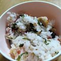 のんうーまま's cooksnap of when they made 【塩サバアレンジ】塩サバと梅の混ぜごはん.