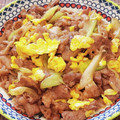 あーこ姐's cooksnap of when they made 牛肉と長ねぎと卵のすき炒め.