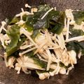 パッシーユ's cooksnap of when they made 簡単✿わかめとえのきのナムル♡.