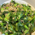 サボテン母ちゃん's cooksnap of when they made ご飯に合う！大根の葉としらす炒め.