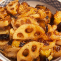 クックF8FASL☆'s cooksnap of when they made れんこんとナスの甘酢炒め.