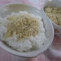 miyuki12's cooksnap of when they made おから de　カレーふりかけ.