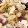 Hukamama's cooksnap of when they made タコとじゃがいものジェノベーゼ.