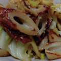 デコえみ's cooksnap of when they made 簡単時短！ちくわとキャベツのマヨポン炒め.