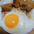 まーく71's cooksnap of when they made 今治　焼豚卵飯（やきぶたたまごめし）.