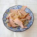 スタイリッシュママ's cooksnap of when they made もやし焼豚。レンジで簡単！.