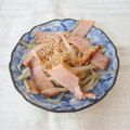 スタイリッシュママ's cooksnap of when they made もやし焼豚。レンジで簡単！.
