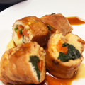✻さくらんぼママ✻'s cooksnap of when they made 夢の共演！？豚肉とささみの肉肉巻き〜♪.