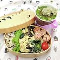 蕎麦の華's cooksnap of when they made お弁当の隙間に！格子柄のウインナー.