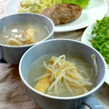 かっちゃん杉's cooksnap of when they made 薄揚げともやしの中華風スープ♡.