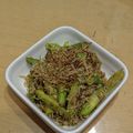 ラリー＆サラ's cooksnap of when they made アスパラとシラスのゴマおかか炒め.