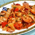 お料理ニャロメ's cooksnap of when they made 簡単！小エビの エビチリ.