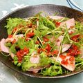 お料理ニャロメ's cooksnap of when they made 水菜とハムのパプリカ入り中華サラダ.