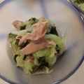 うきゆき０４'s cooksnap of when they made ハスイモの酢の物.