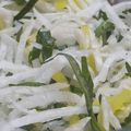 あゆたっくん's cooksnap of when they made 大根とたくあんのサラダ.