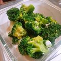 びすにゃー's cooksnap of when they made アイラップとレンチンで茹ブロッコリー.