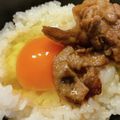 えびしお＠修行中's cooksnap of when they made 黄金焼肉TKG（卵かけごはん）.