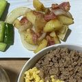 JK²'s cooksnap of when they made 新じゃがで簡単もう一品☆ジャーマンポテト.