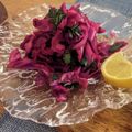 pajamamin's cooksnap of when they made トルコの家庭料理☆紫キャベツの即席漬け.