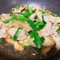 Janberry☆'s cooksnap of when they made 豚こまとニラごぼう味噌炒め.