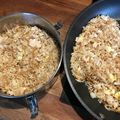 Ruriluru's cooksnap of when they made 冷凍ごはんでハムと卵のチャーハン.
