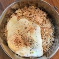 Ruriluru's cooksnap of when they made 目玉焼きアレンジ.