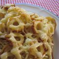 ぷりんせすはんばーぐ's cooksnap of when they made 春キャベツとちくわのテリマヨトースト♪.
