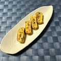 yesmama's cooksnap of when they made ほっこりお弁当♡カニカマとパセリの卵焼き.