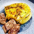 そやじ's cooksnap of when they made キャベツだけ　キャベツステーキ.