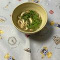 yesmama's cooksnap of when they made 即席☆春菊のとろりん♪スープ.