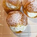fujiaya126's cooksnap of when they made 米粉で作るシュークリーム。.