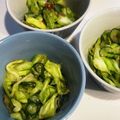 料理初心者imsk's cooksnap of when they made きゅうり＆キャベツの梅ごまあえ.