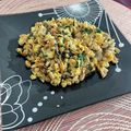 有喜穂's cooksnap of when they made ダイエットに！オートミールの納豆炒飯.