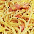 ちょこっと手作り's cooksnap of when they made 得する人損する人☆カルボナーラレシピ.