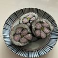 クック35PQO2☆'s cooksnap of when they made ひなまつり 桃の花寿司.