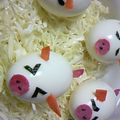 ∞みや∞'s cooksnap of when they made 『三匹の子豚』なゆで卵　簡単キャラ弁に.