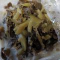 ハンクスさん's cooksnap of when they made 圧力鍋で牛肉とごぼうの時雨煮.