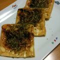 ううちママ's cooksnap of when they made お好み焼き味～な、お揚げ焼き.