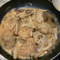 ももにゃ皇帝's cooksnap of when they made レストラン級！きのこクリームハンバーグ.