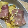 はちみつココア's cooksnap of when they made お弁当にたまごベーコン♡.