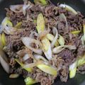 うなぎ☆'s cooksnap of when they made 白ネギと牛肉のニンニク醤油炒め.